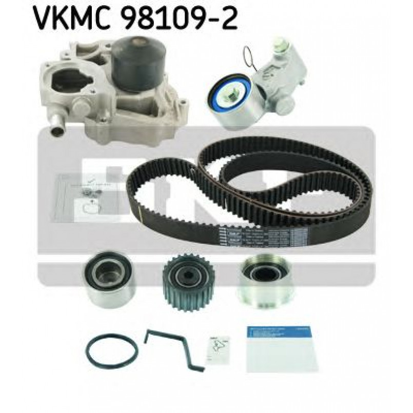VKMC 98109-2 SKF - Насос охолоджуючої рідини + комплект зубчатого ремня